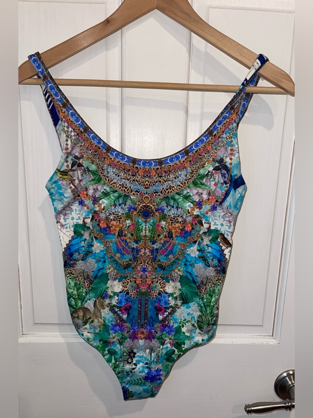 Camilla Moon Garden Reversible One-Piece Swimsuit - Multicolor - Picture 4 of 13